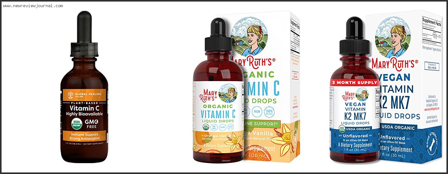 Top 10 Best Organic Liquid Vitamins Based On Customer Ratings