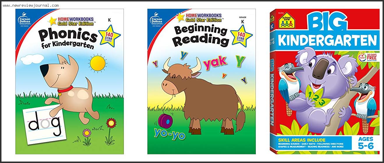 Top 10 Best Kindergarten Workbooks – Available On Market