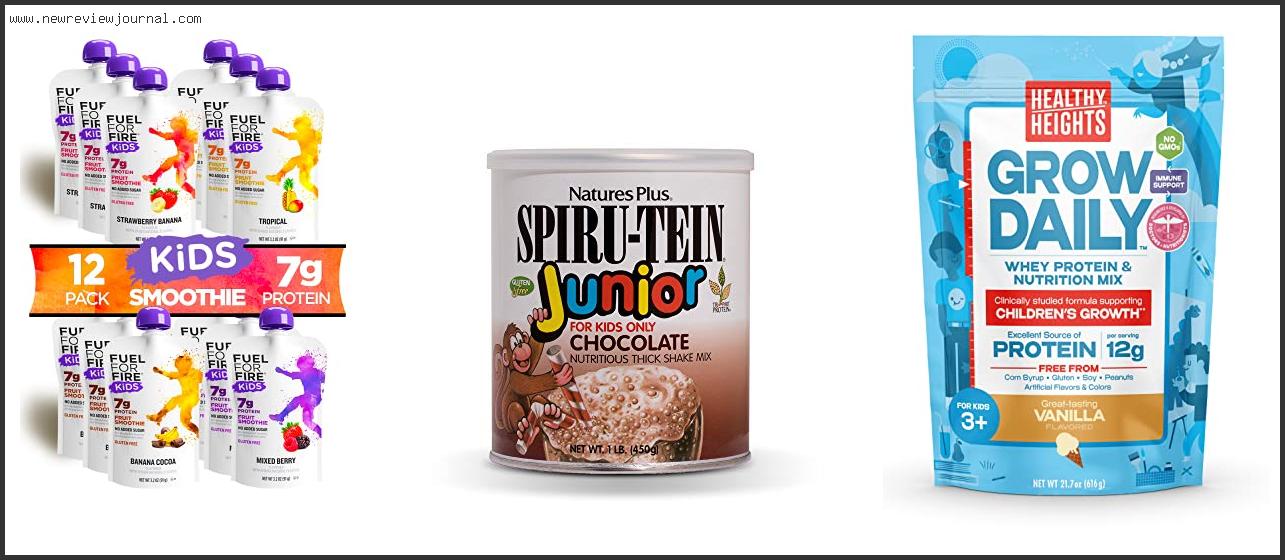 Top 10 Best Protein Shake For Kids With Buying Guide