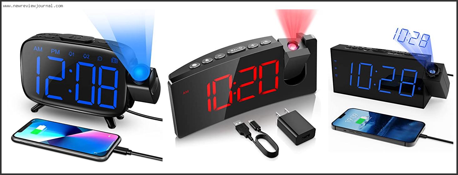 Top 10 Best Projector Alarm Clocks Based On Scores