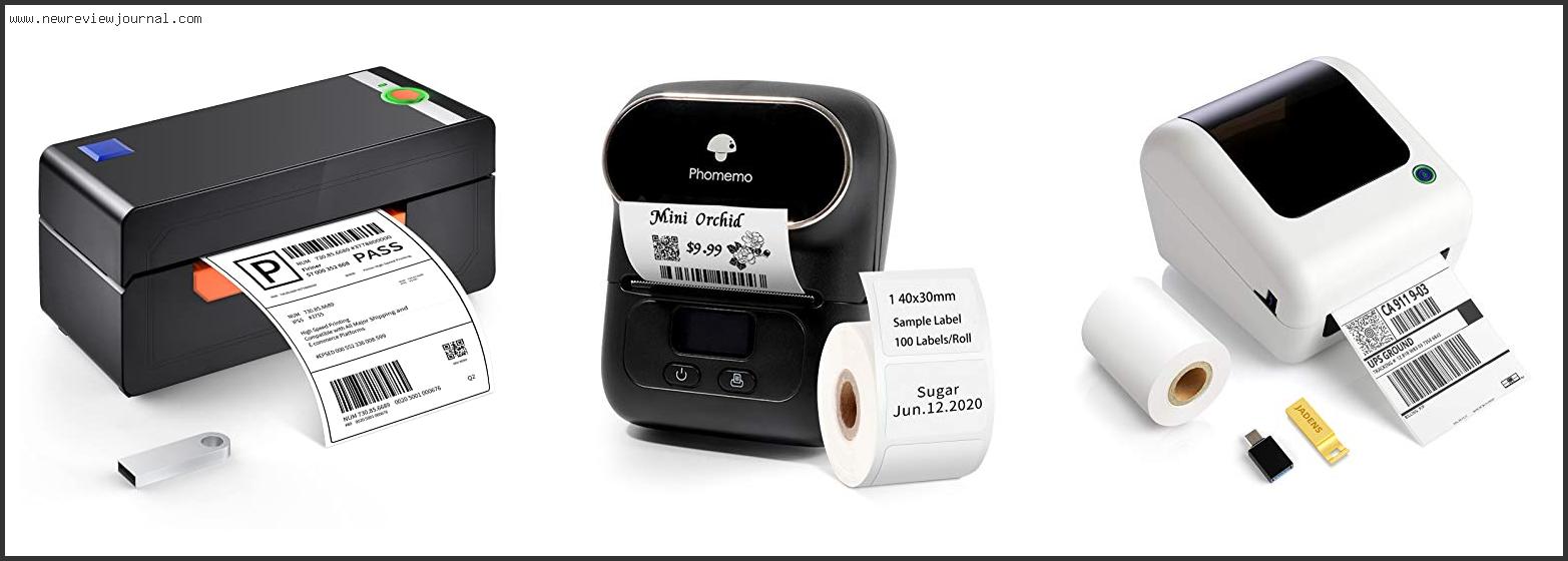 Top 10 Best Bluetooth Label Printer Reviews With Scores
