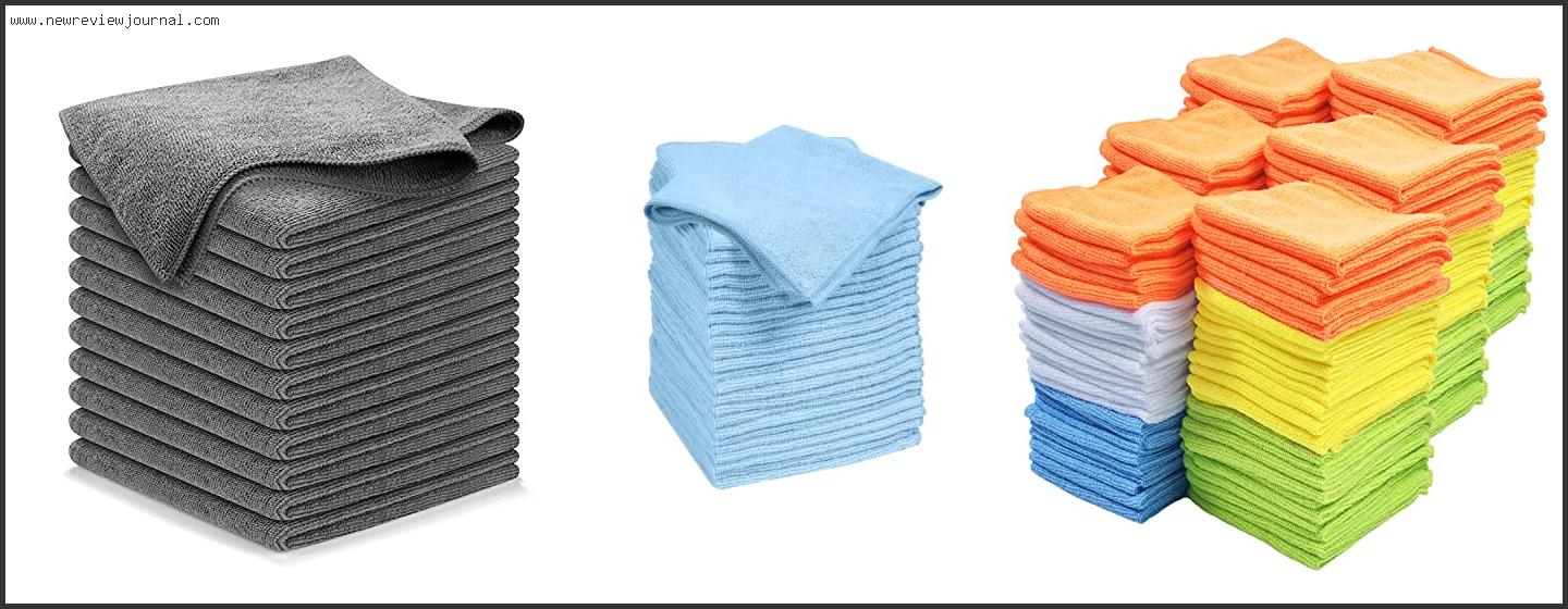 Top 10 Best Microfiber Cleaning Cloths Based On Scores