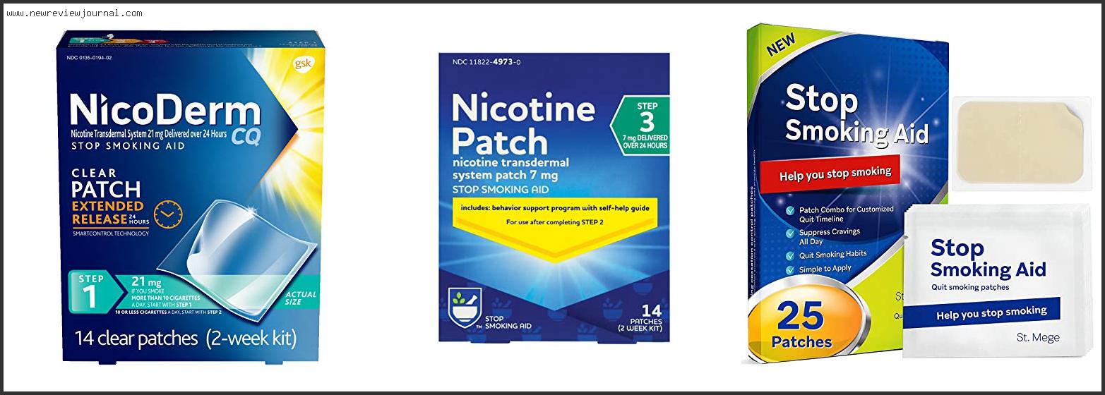 Top 10 Best Nicotine Patches With Buying Guide