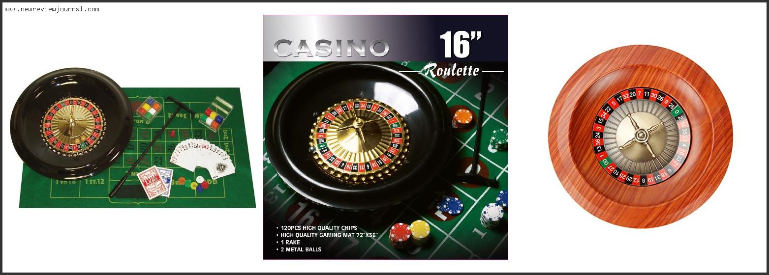 Top 10 Best Roulette Wheel For Home Based On Scores