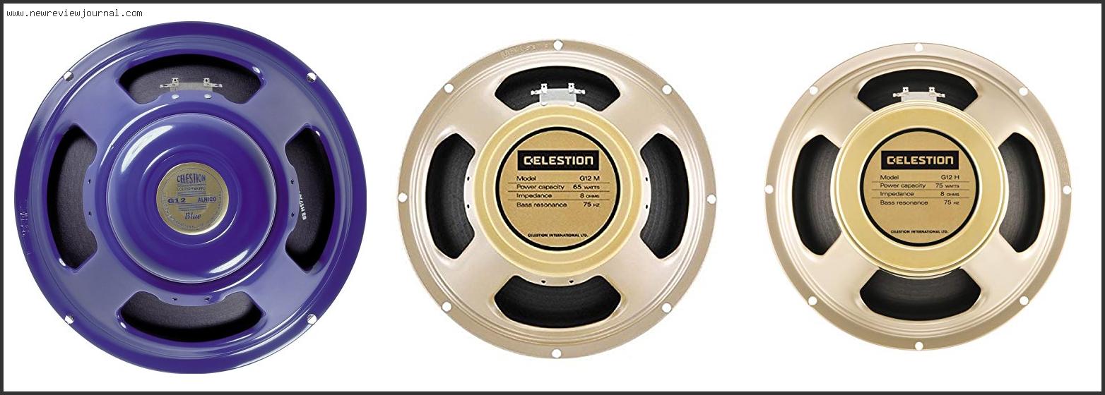 Top 10 Best Celestion Speakers Reviews With Products List