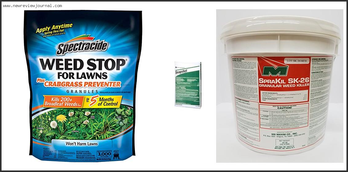 Top 10 Best Granular Weed Killer With Expert Recommendation