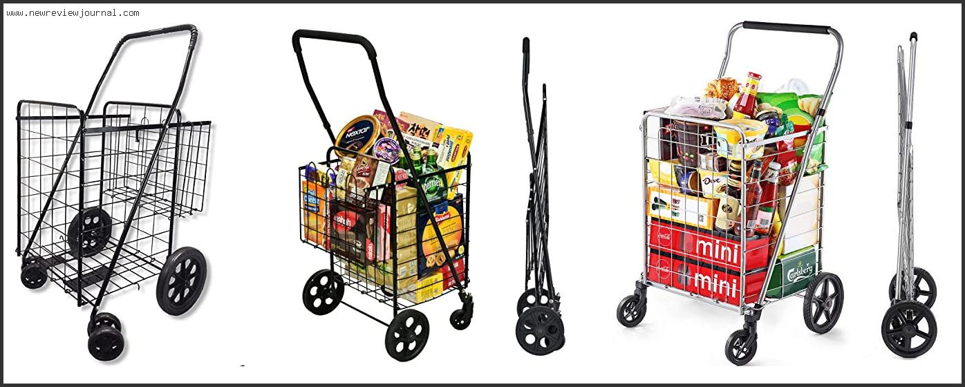 Best Folding Shopping Cart With Swivel Wheels