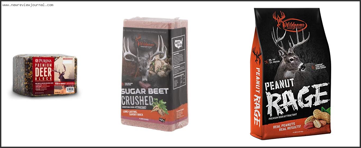 Top 10 Best Deer Attractant Block Based On Scores