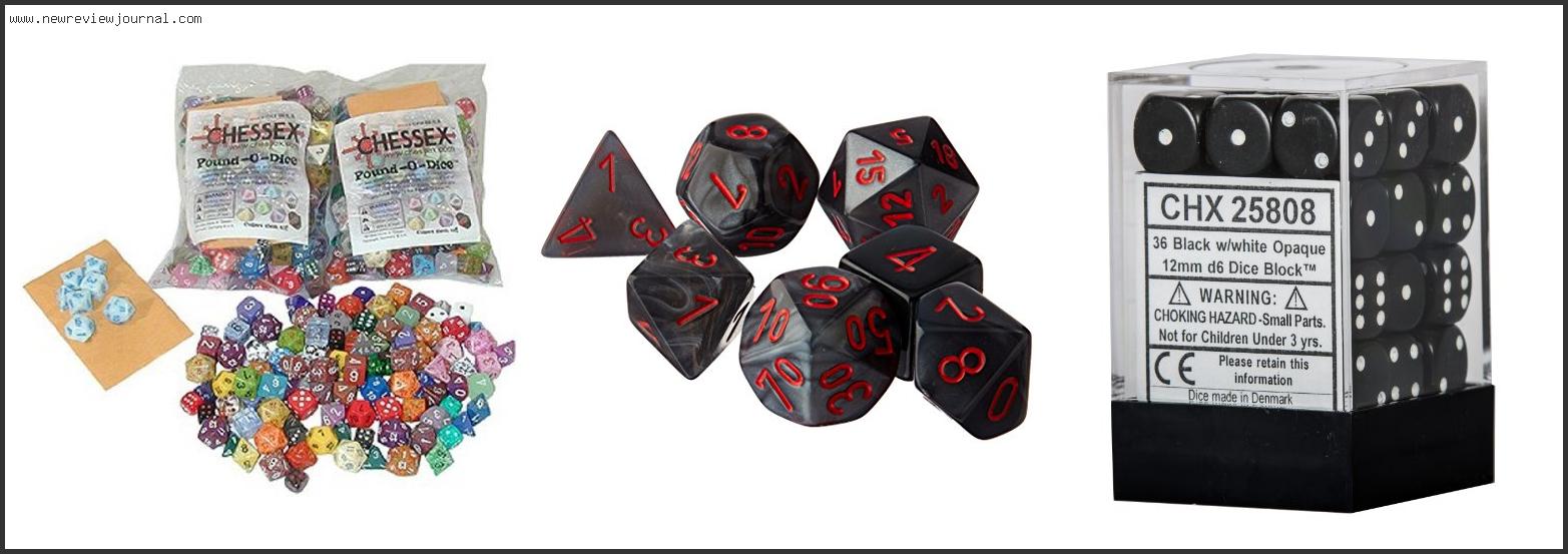 Top 10 Best Chessex Dice Reviews With Scores
