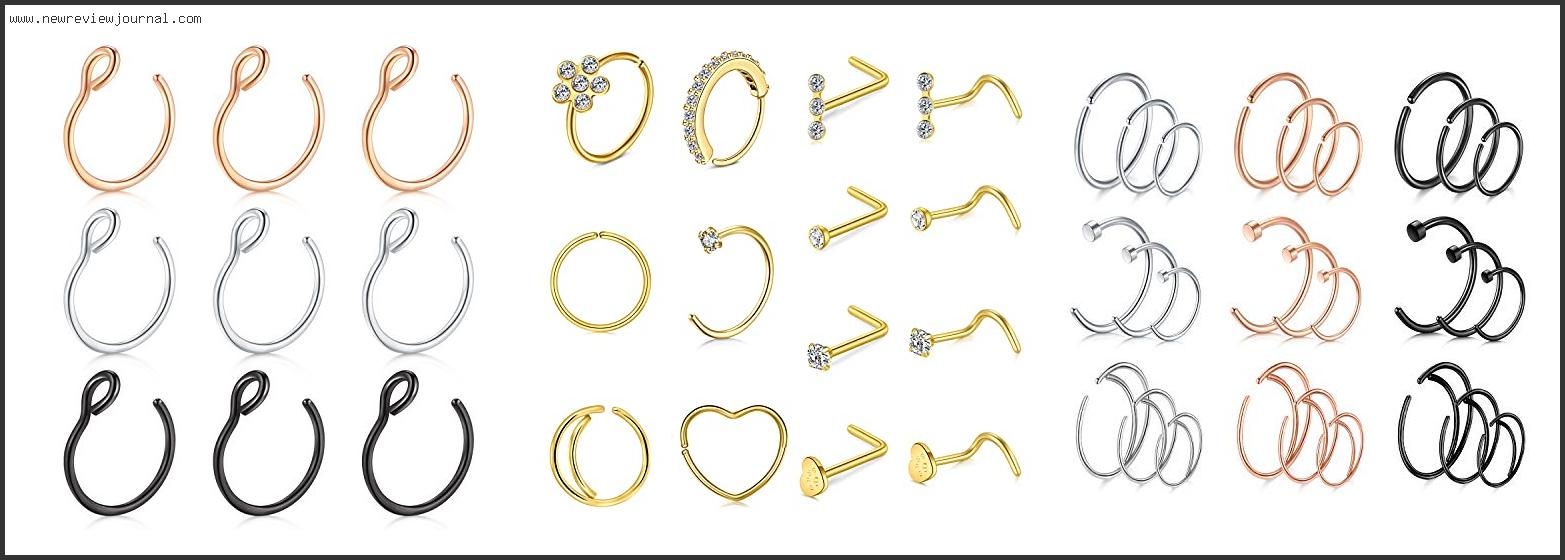 Top 10 Best Nose Hoop Rings Reviews With Products List