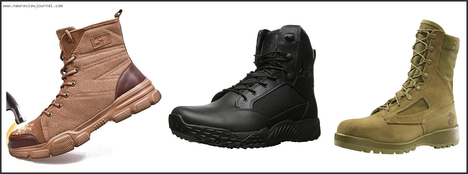 Top 10 Best Steel Toe Military Boots In [2024]