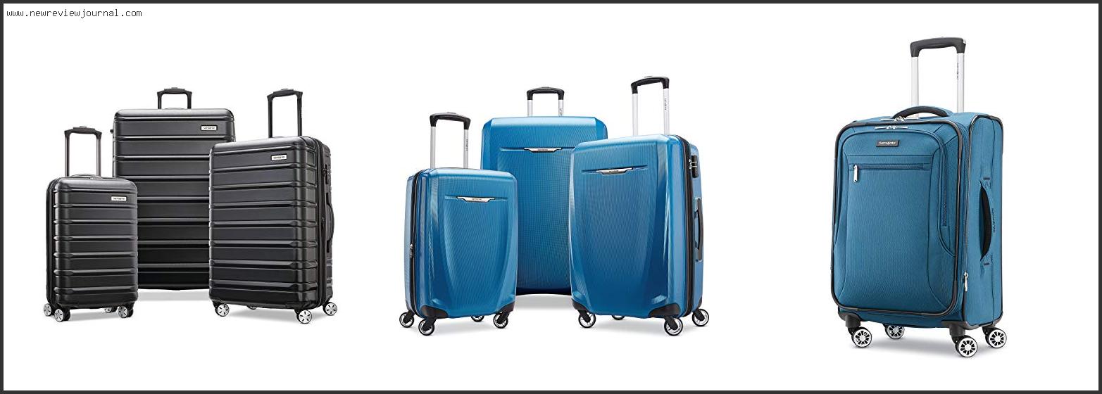 Top 10 Best Samsonite Luggage Sets With Buying Guide