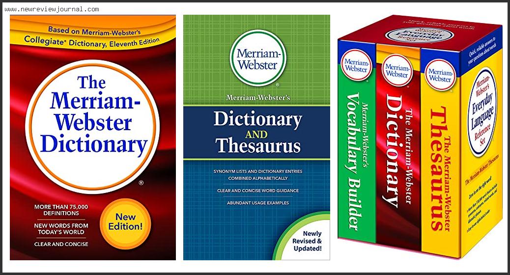 Top 10 Best Paperback Dictionary Based On Scores