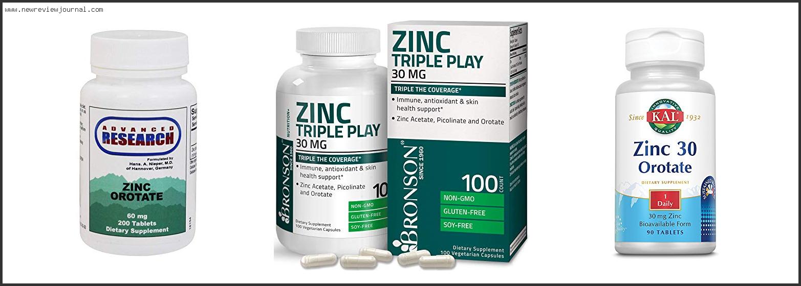 Top 10 Best Zinc Orotate Reviews With Products List