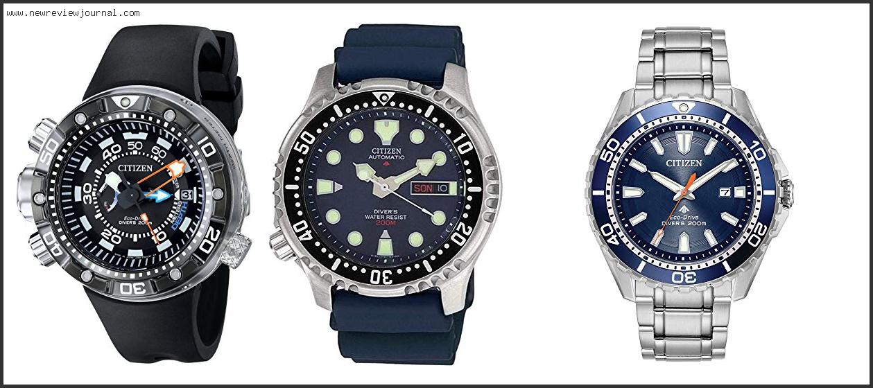 Top 10 Best Citizen Dive Watch Reviews For You