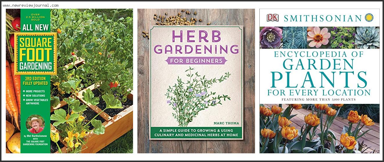 Top 10 Best Gardening Books Of All Time – Available On Market