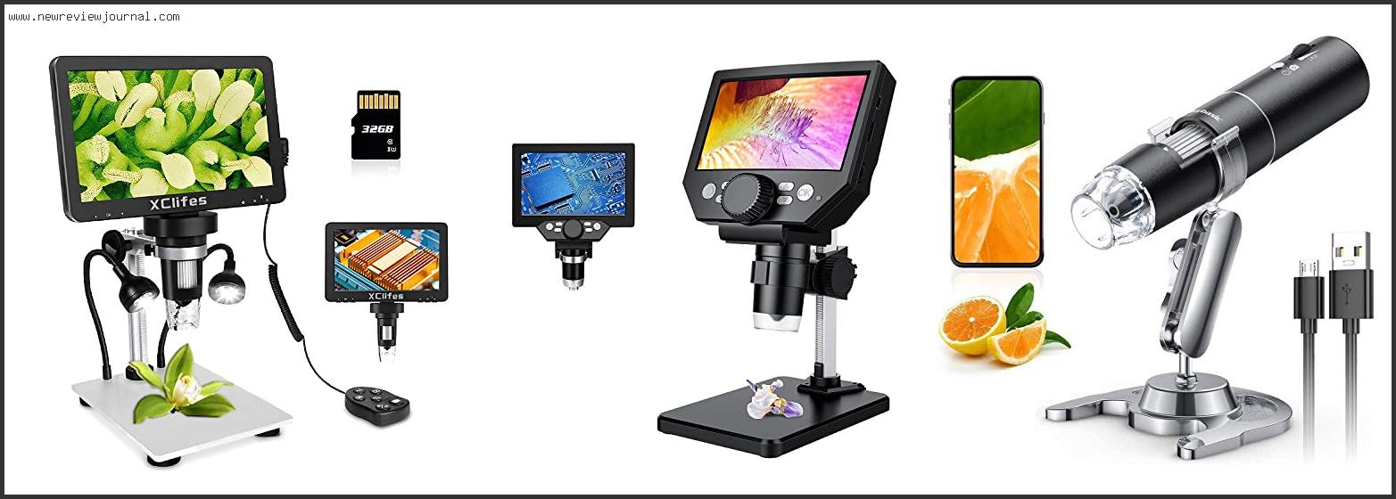 Top 10 Best Microscope With Camera Based On Customer Ratings