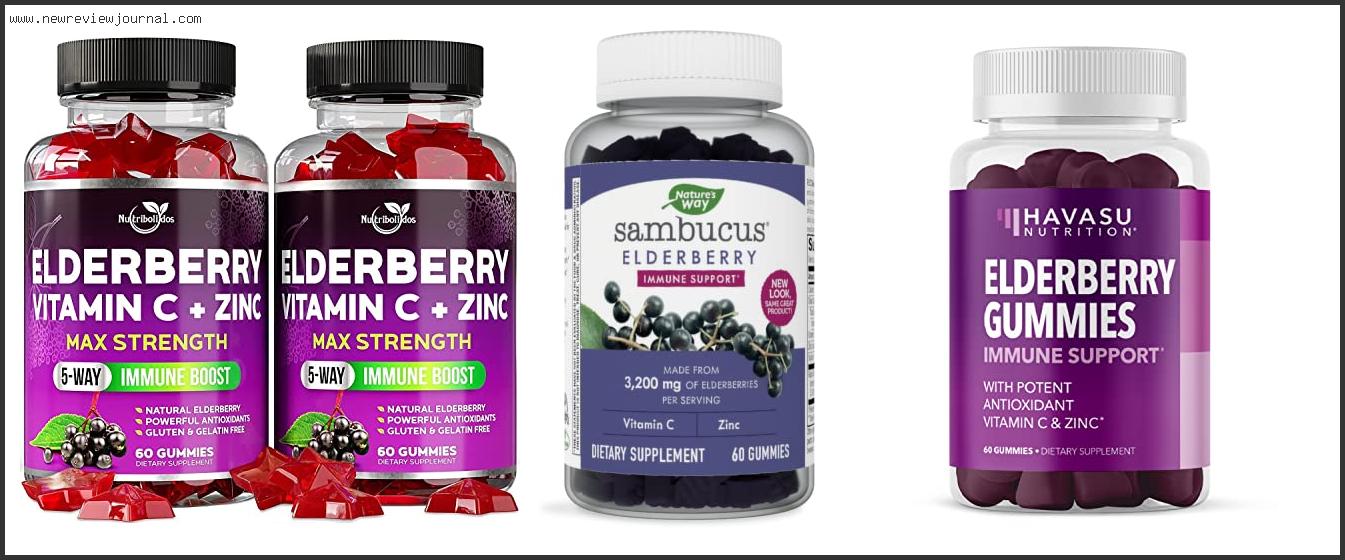 Top 10 Best Elderberry Supplement For Adults Reviews With Products List