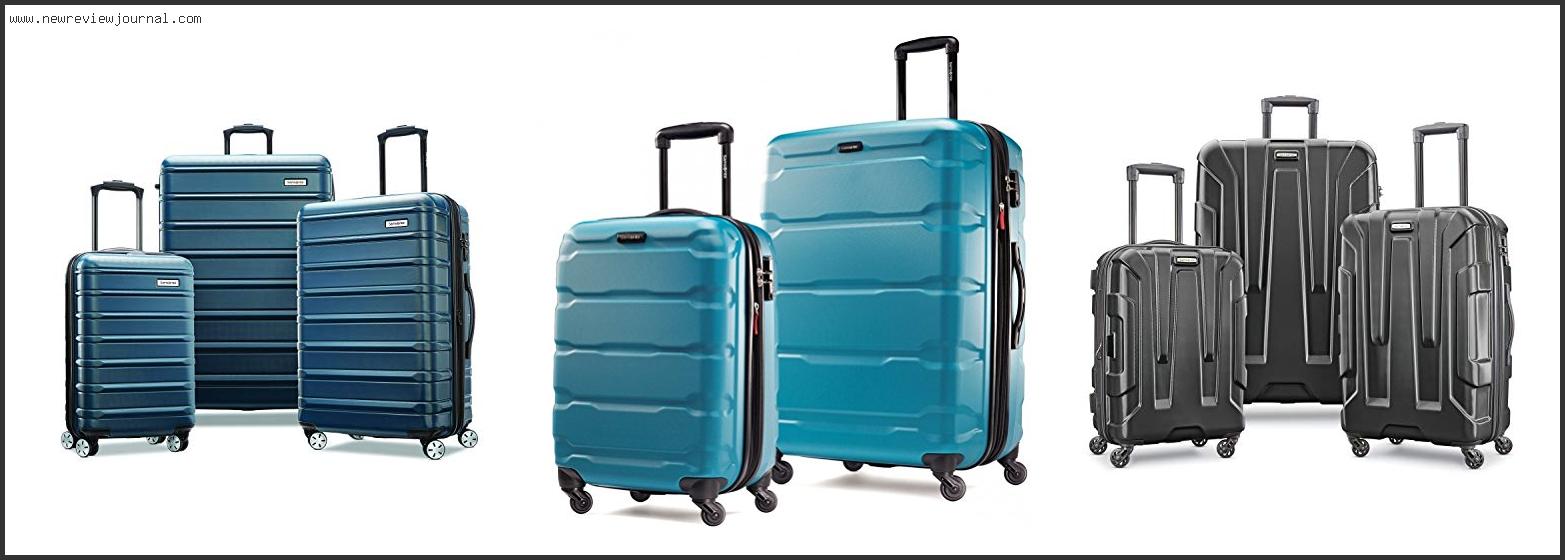 Top 10 Best Samsonite Luggage Set Reviews For You