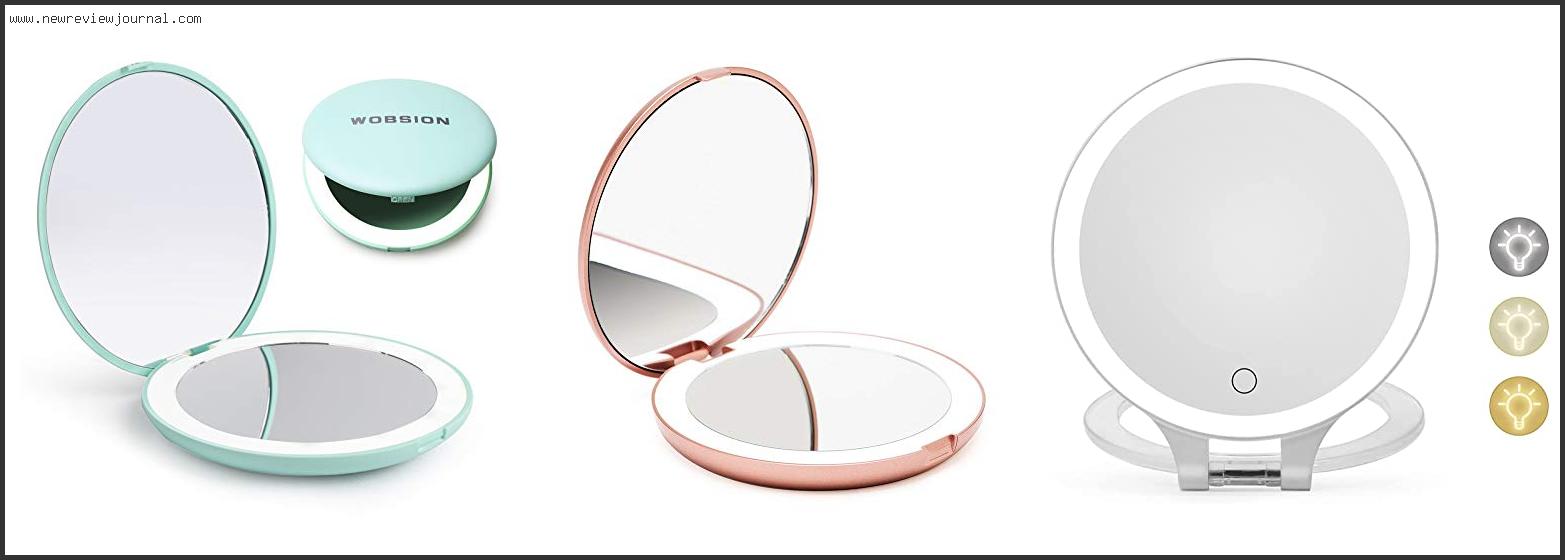 Top 10 Best Travel Makeup Mirror Lighted – Available On Market