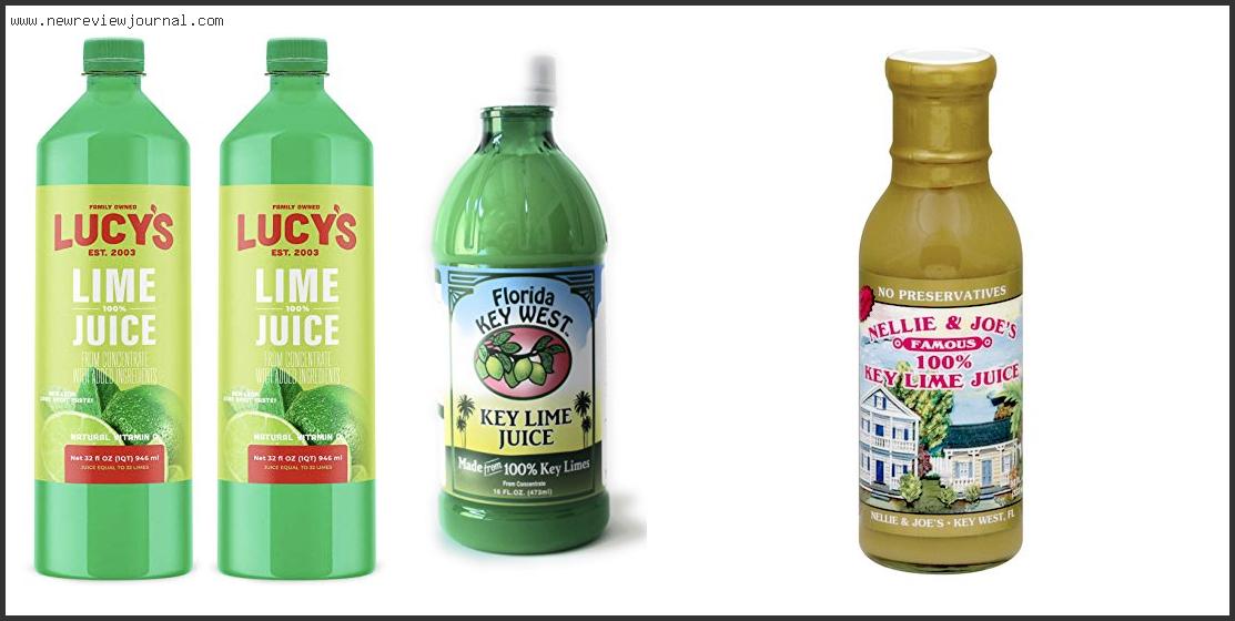 Top 10 Best Bottled Key Lime Juice – To Buy Online
