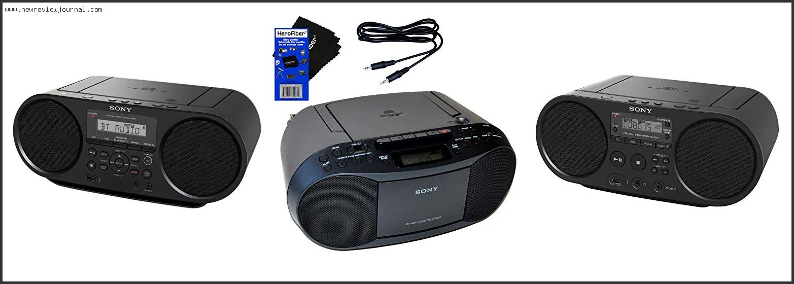 Top 10 Best Sony Boombox Reviews With Products List