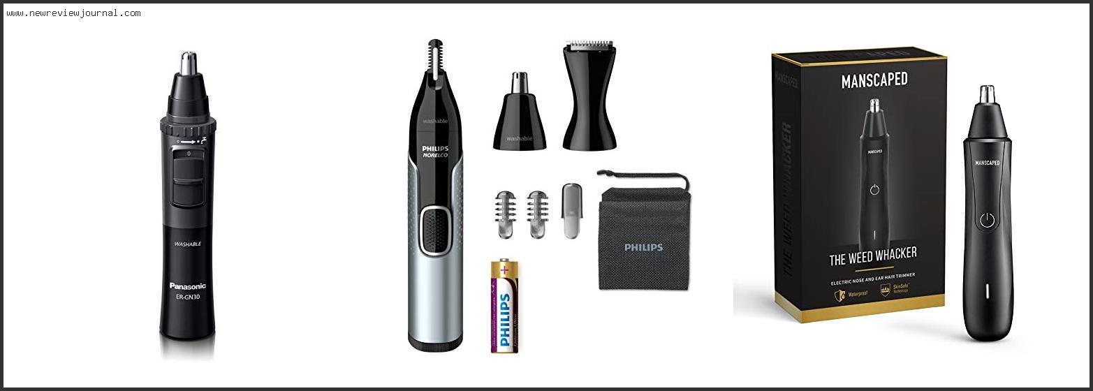 Top 10 Best Ear Hair Trimmer Based On Scores