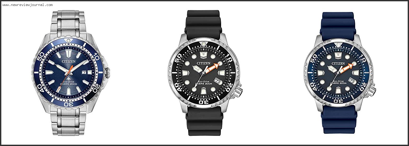 Top 10 Best Citizen Dive Watches Based On Customer Ratings