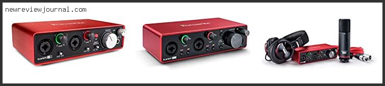 10 Best Focusrite Scarlett 2i2 2nd Gen Review With Expert Recommendation