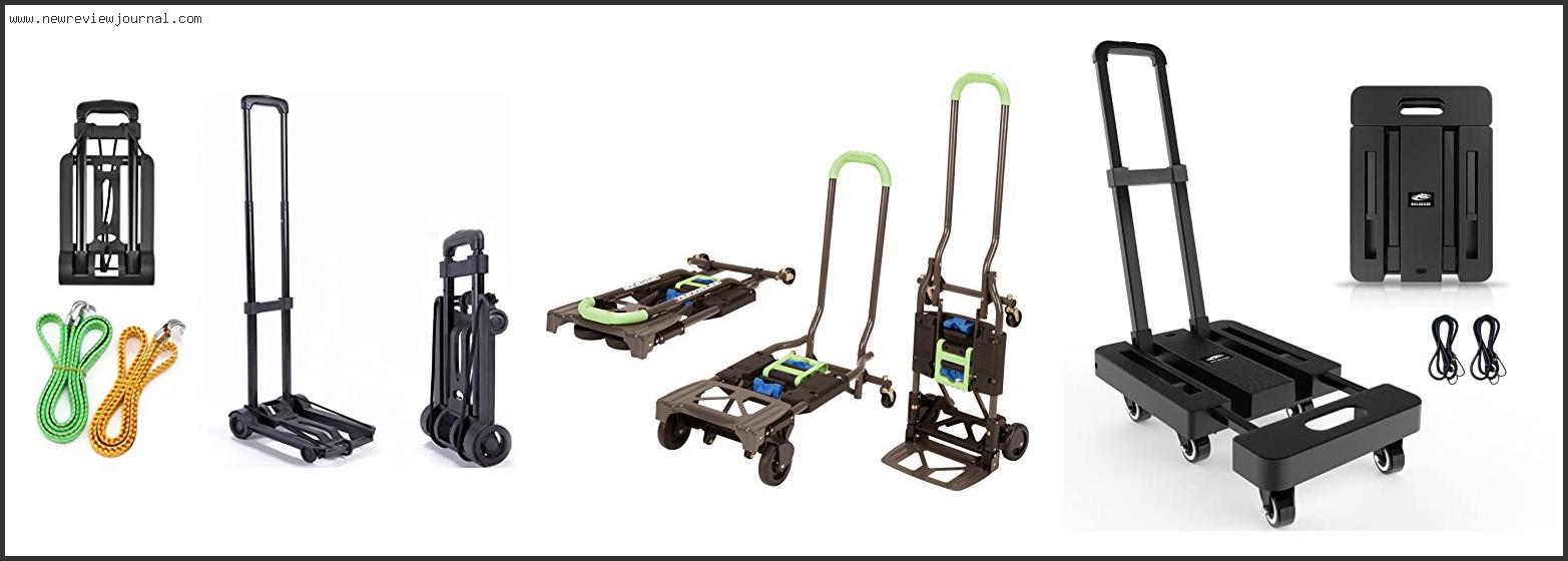 Top 10 Best Folding Hand Cart Reviews For You