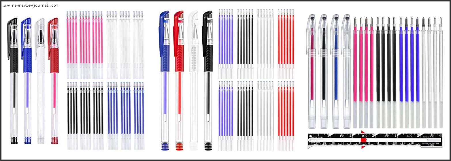 Top 10 Best Heat Erasable Pens For Fabric With Expert Recommendation