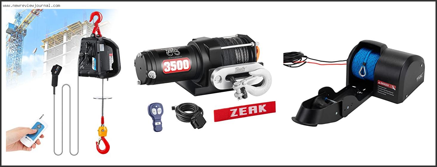 Top 10 Best Electric Winch Reviews With Products List