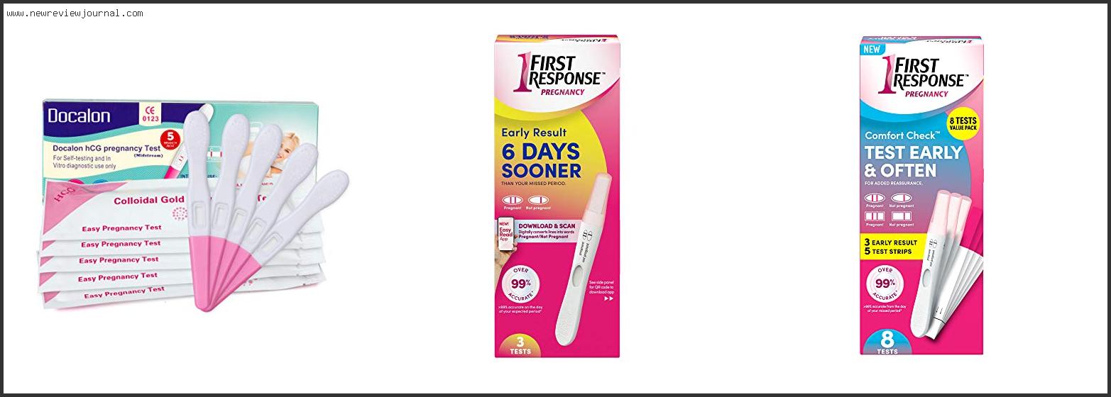 Top 10 Best Pink Dye Pregnancy Test Reviews With Scores