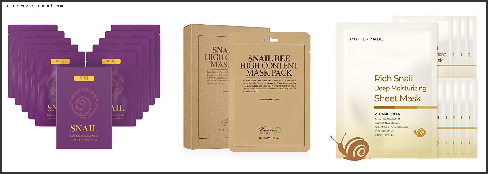 Top 10 Best Korean Snail Mask Reviews With Products List