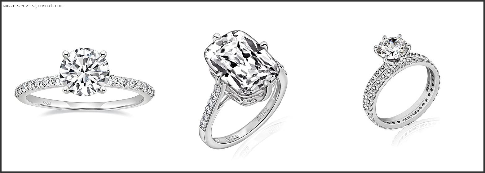 Top 10 Best Cubic Zirconia Engagement Rings Based On Customer Ratings