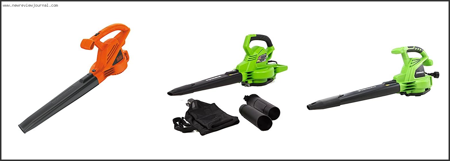 Top 10 Best Corded Blower Reviews With Products List
