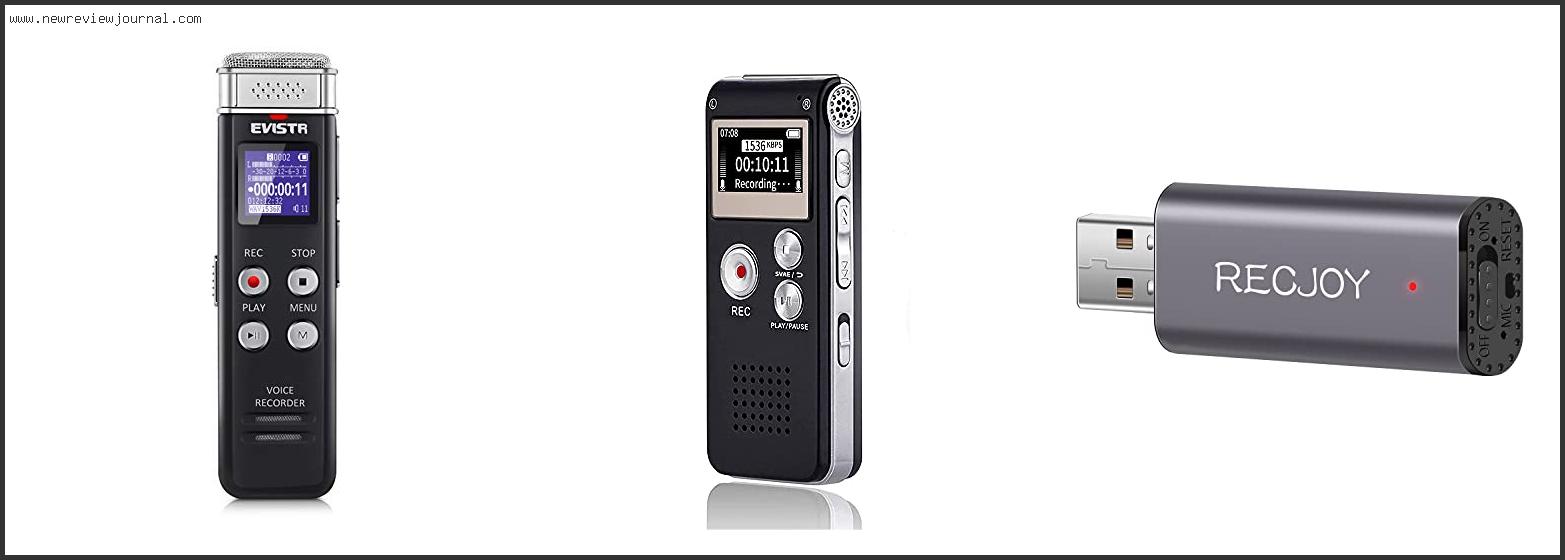 Top 10 Best Usb Voice Recorder Based On Customer Ratings