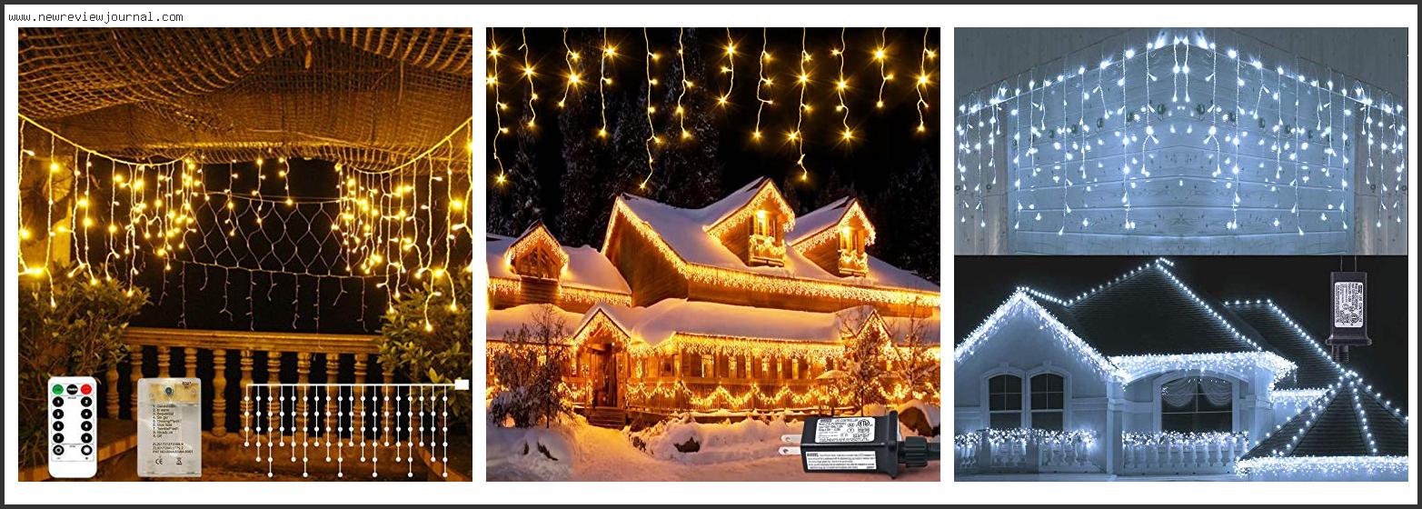 Top 10 Best Icicle Lights With Buying Guide