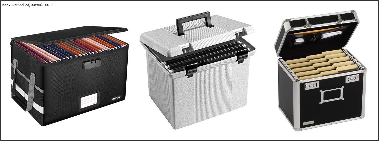 Top 10 Best Portable File Box Reviews With Products List