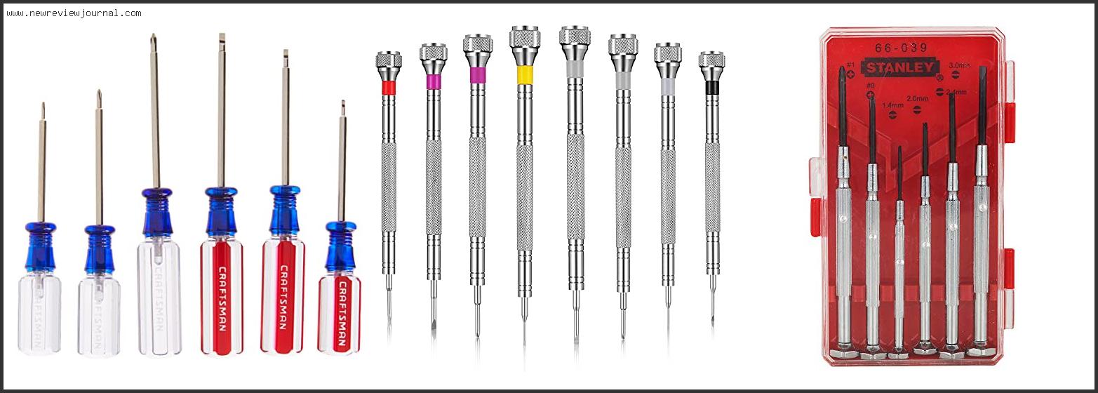 Top 10 Best Jewelers Screwdrivers – Available On Market