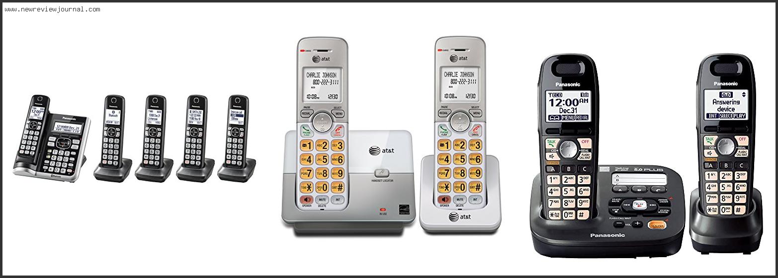 Top 10 Best Cordless Phone Without Answering Machine Based On Customer Ratings