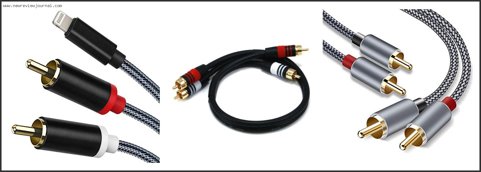 Top 10 Best Rca Cables With Buying Guide