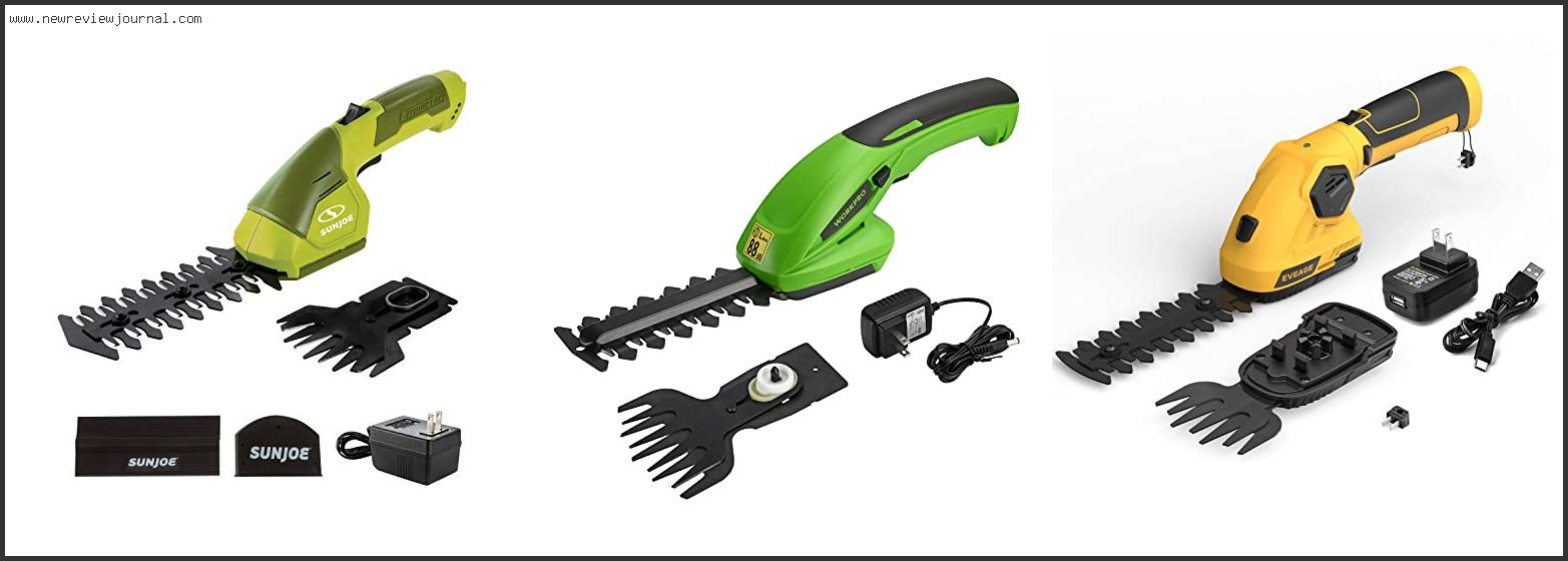 Top 10 Best Hand Held Hedge Trimmer Reviews For You