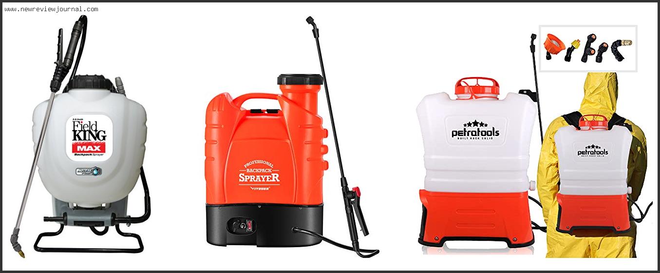 Best Electric Backpack Sprayer