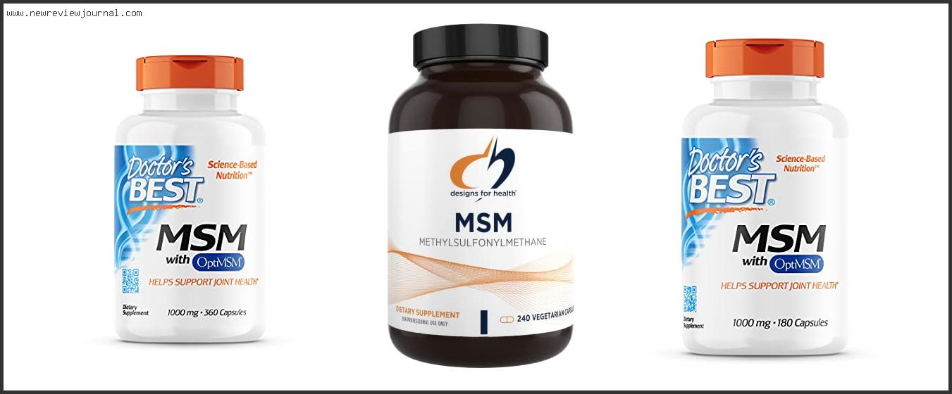 Best Msm Supplement