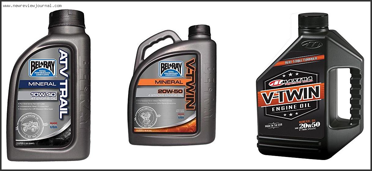 Top 10 Best Mineral Engine Oil In [2024]