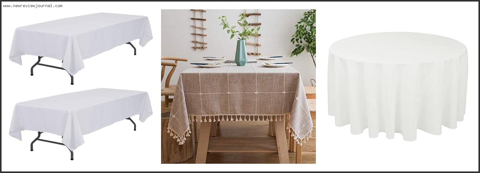 Top 10 Best Linen Tablecloth With Buying Guide