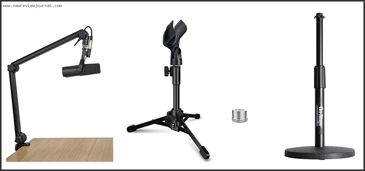 Top 10 Best Desktop Mic Stand – Available On Market
