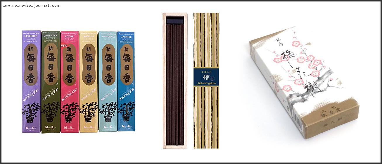 Top 10 Best Japanese Incense – Available On Market