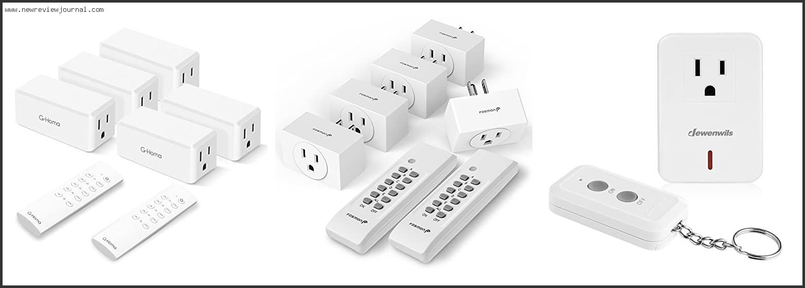 Top 10 Best Remote Control Outlet With Expert Recommendation